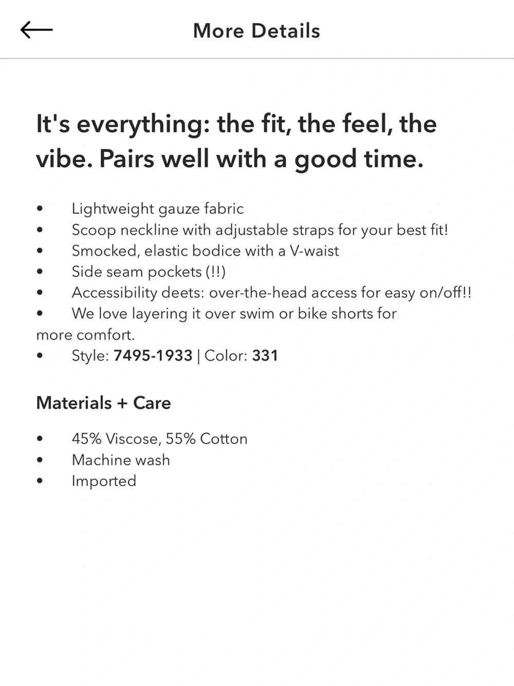 Aerie At The Barre Midi Dress, XXS